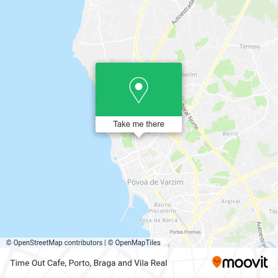 Time Out Cafe map