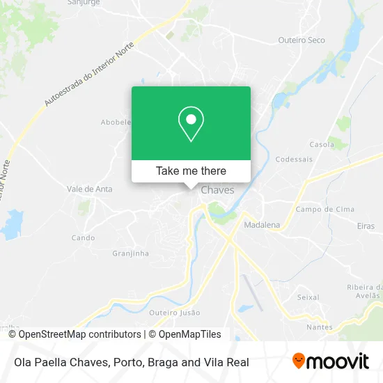 Ola Paella Chaves map