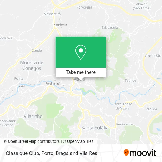Classique Club map