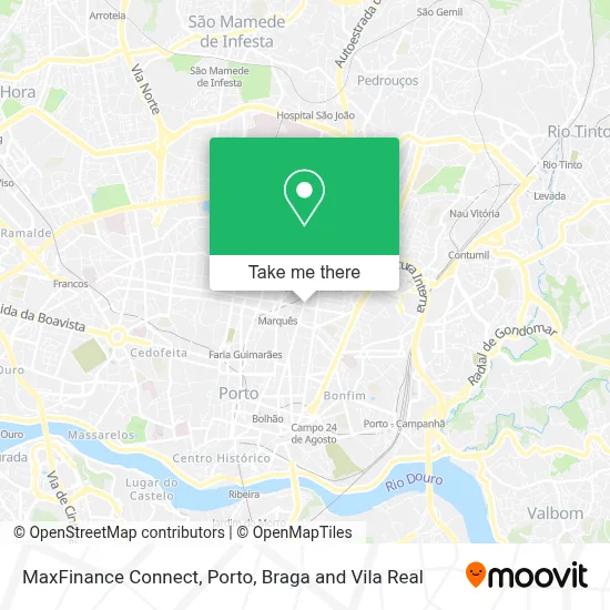 MaxFinance Connect map
