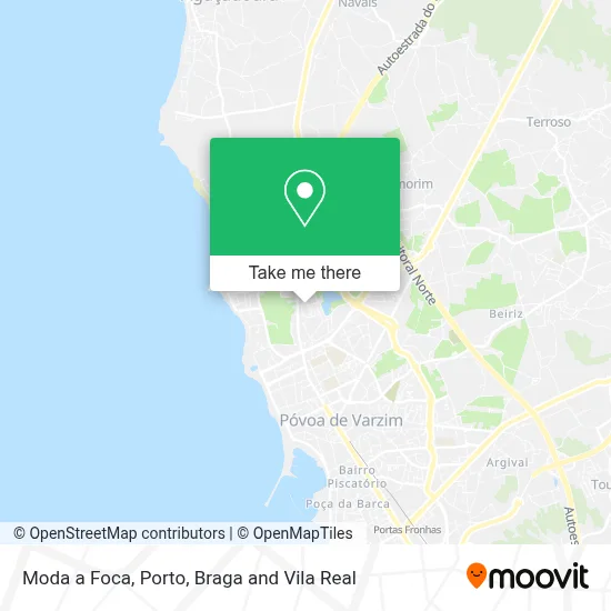 Moda a Foca map