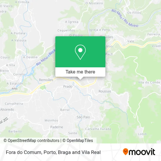 Fora do Comum map