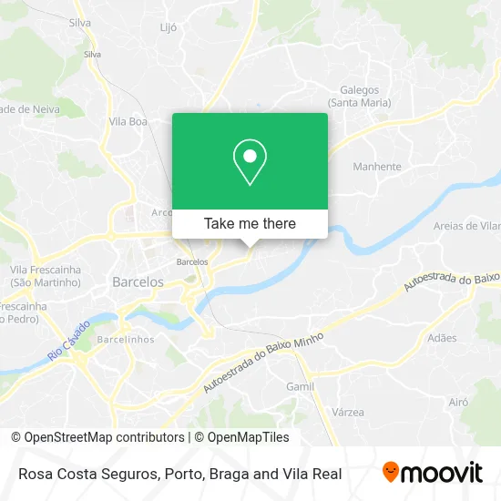 Rosa Costa Seguros mapa