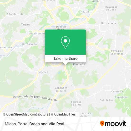 Midas map