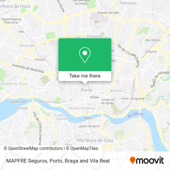 MAPFRE Seguros map