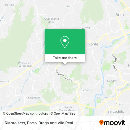 RMprojects map