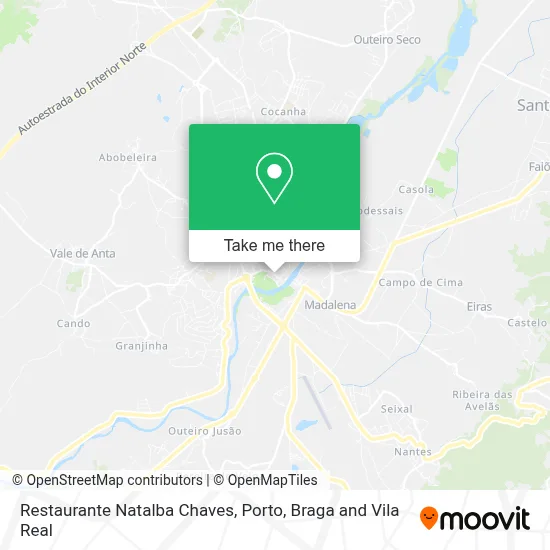 Restaurante Natalba Chaves map