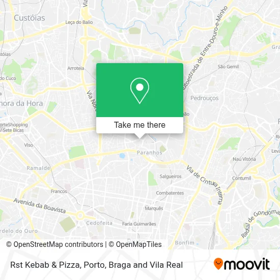 Rst Kebab & Pizza mapa