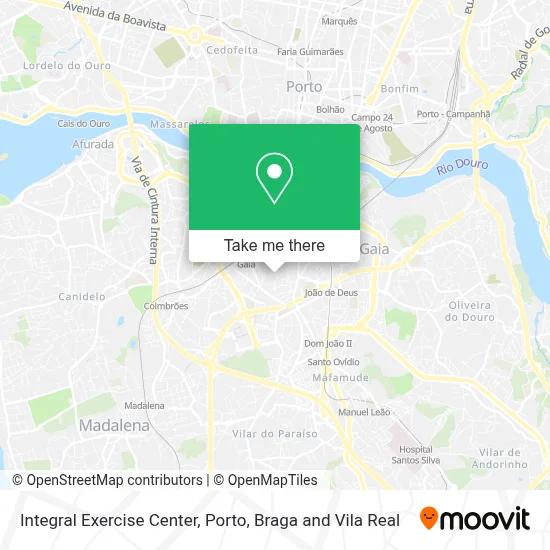Integral Exercise Center map