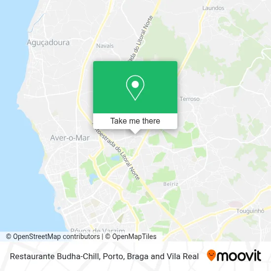 Restaurante Budha-Chill map