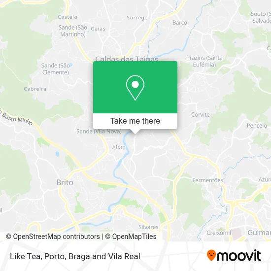 Like Tea map