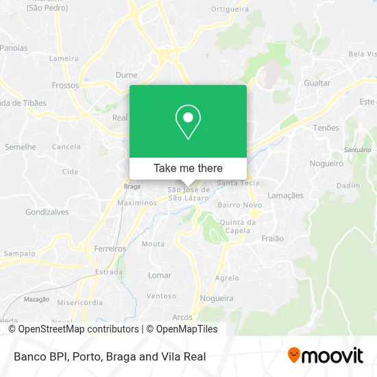 Banco BPI map