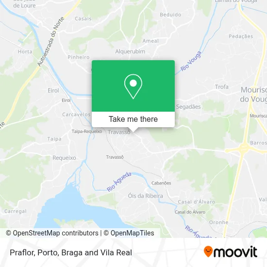 Praflor map