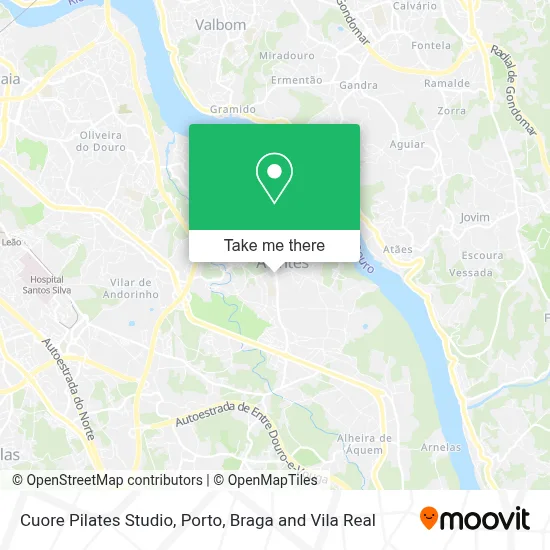 Cuore Pilates Studio map