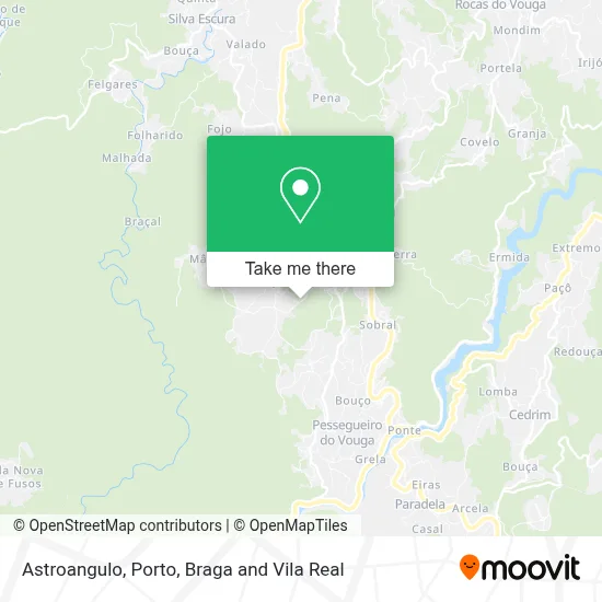 Astroangulo map