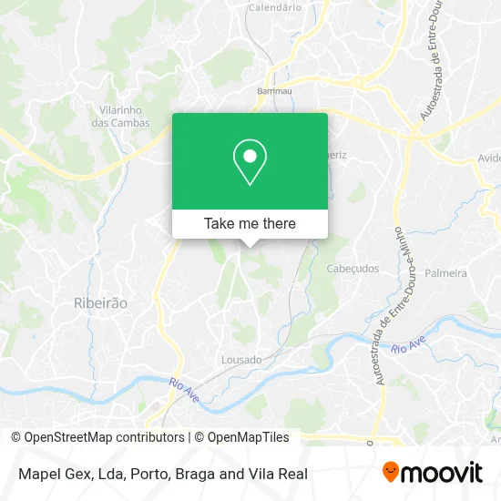 Mapel Gex, Lda map