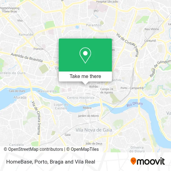HomeBase map
