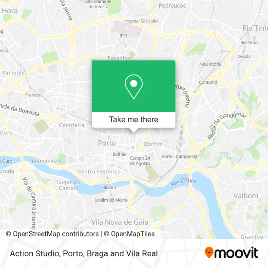 Action Studio map