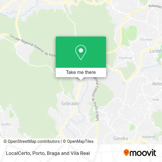LocalCerto map