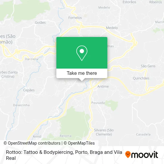 Rottoo: Tattoo & Bodypiercing mapa