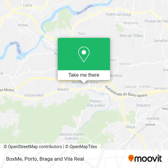 BoxMe map