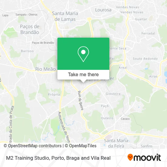 M2 Training Studio map