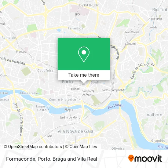 Formaconde map