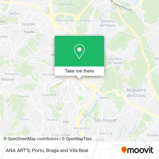 ANA ART'S map