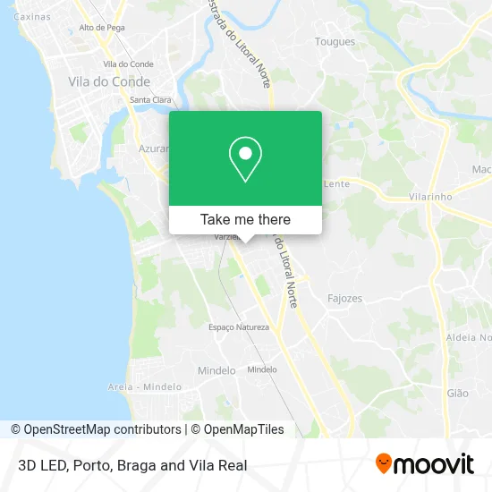 3D LED map