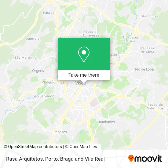 Rasa Arquitetos mapa