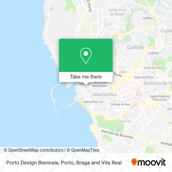 Porto Design Biennale map