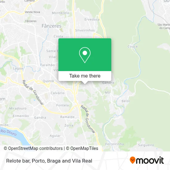 Relote bar map