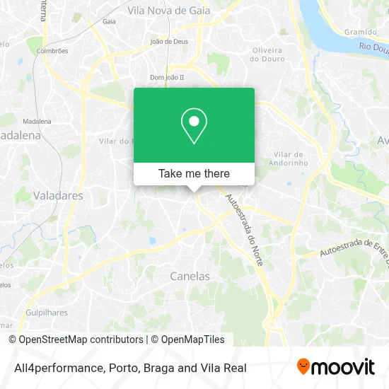 All4performance map