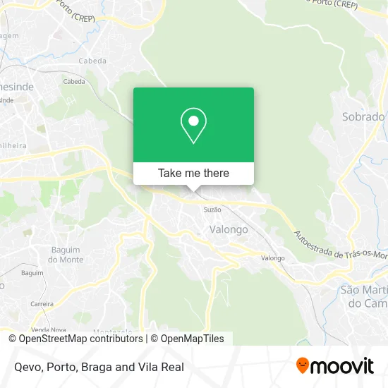 Qevo map