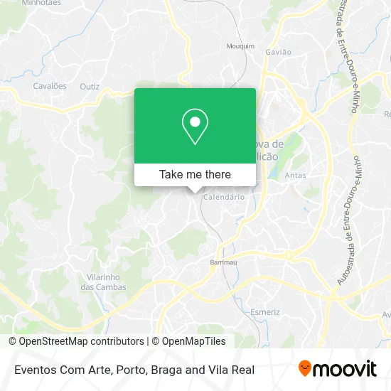 Eventos Com Arte map