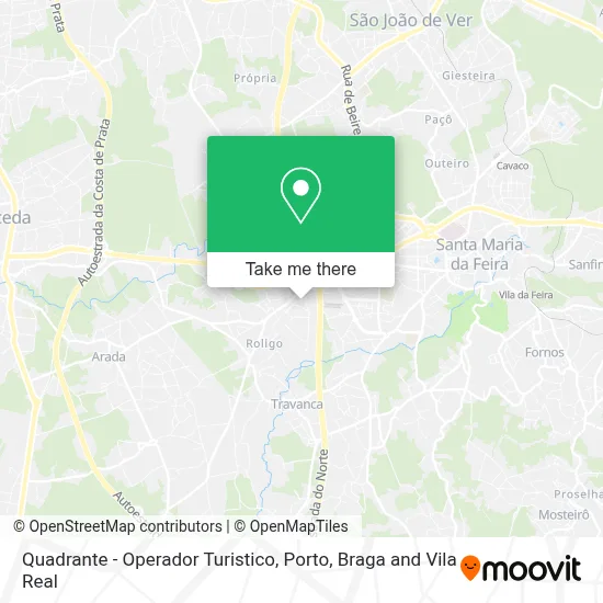 Quadrante - Operador Turistico map
