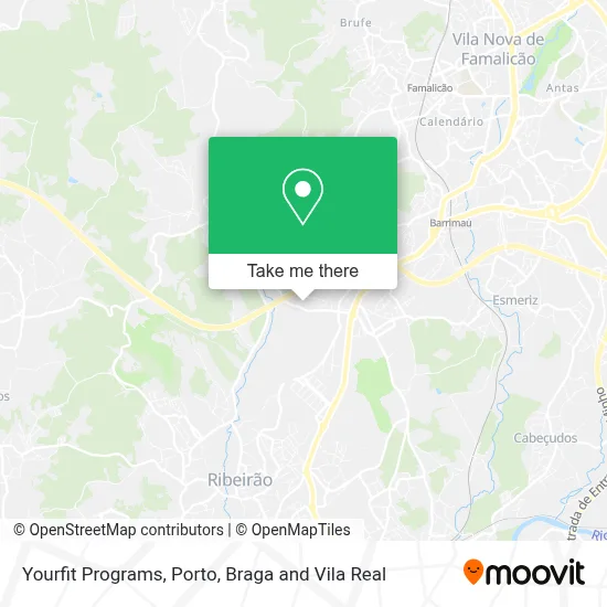 Yourfit Programs map