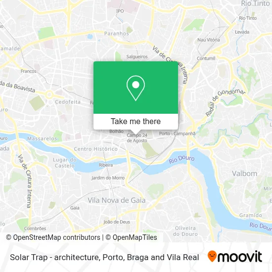 Solar Trap - architecture map