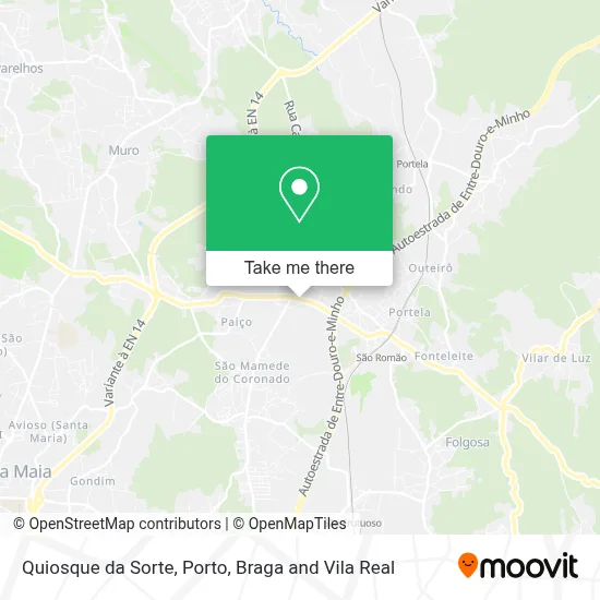 Quiosque da Sorte mapa