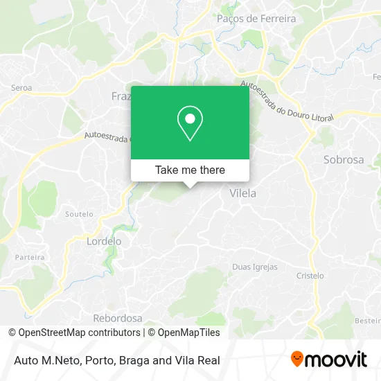 Auto M.Neto map