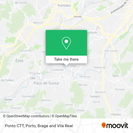 Ponto CTT map