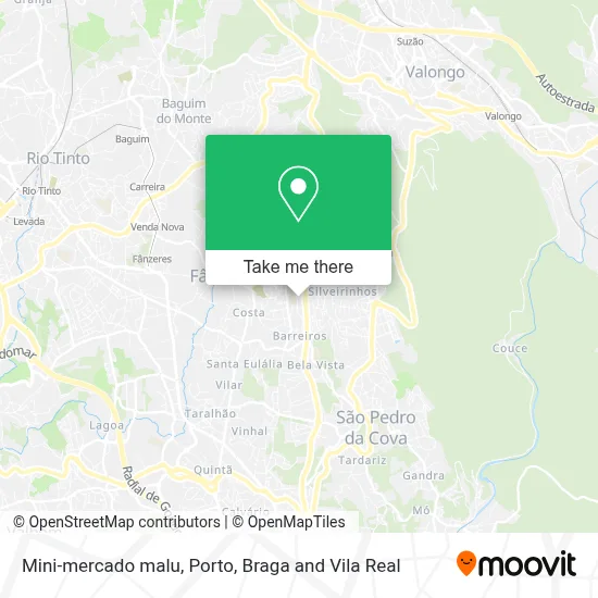 Mini-mercado malu map