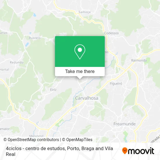 4ciclos - centro de estudos map