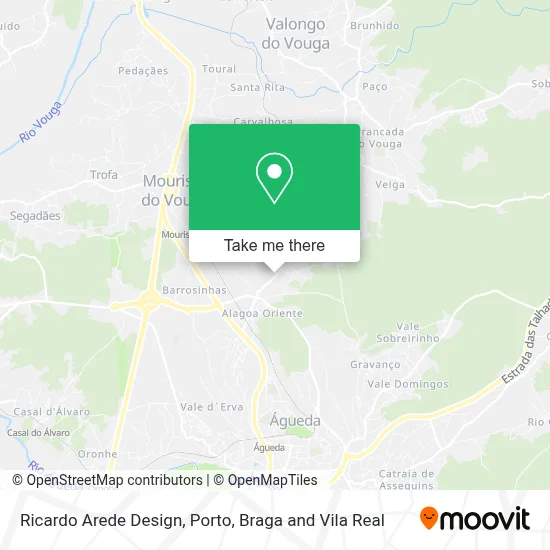 Ricardo Arede Design mapa