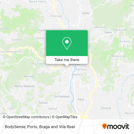 BodySense map