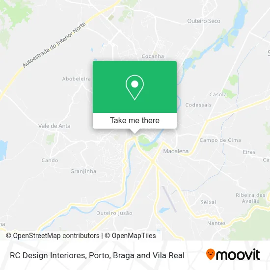 RC Design Interiores map