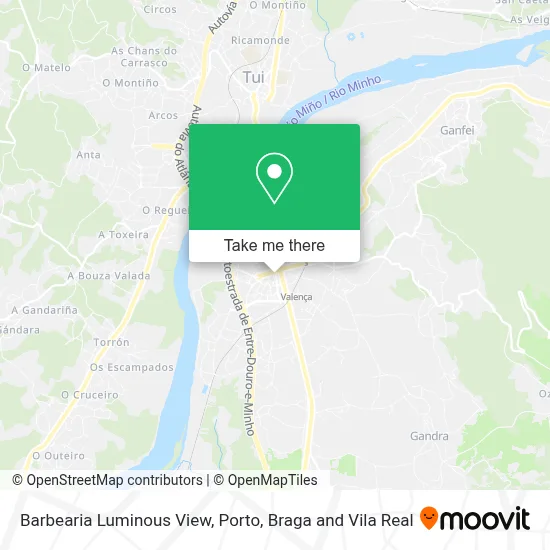 Barbearia Luminous View map