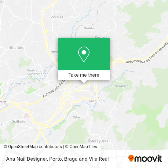 Ana Nail Designer map