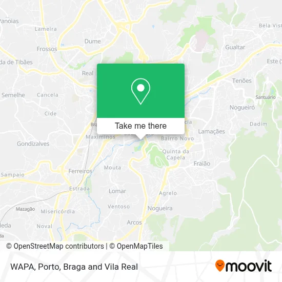 WAPA map