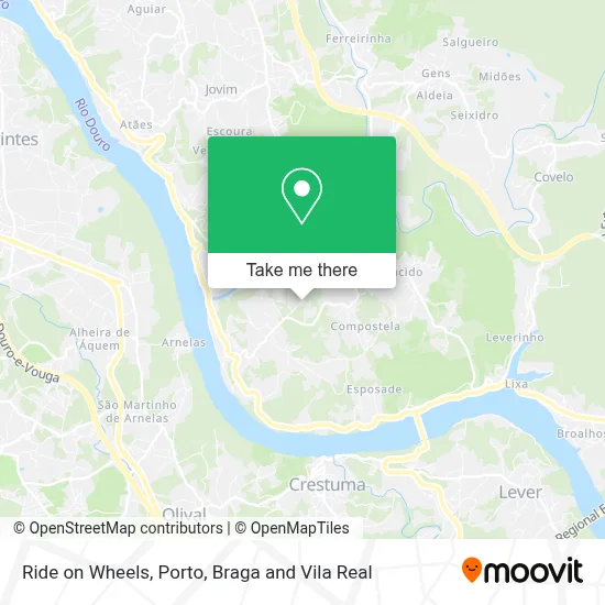 Ride on Wheels mapa